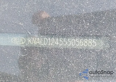 2005 Kia Amanti из США, поврежденный, VIN KNALD124555056885